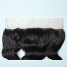 Load image into Gallery viewer, 9a Body Wave Lace Frontal Closure Human Hair 13x4 Ear To Ear Lace Frontal Closure Pre Plucked