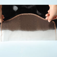 Load image into Gallery viewer, 9a Body Wave Lace Frontal Closure Human Hair 13x4 Ear To Ear Lace Frontal Closure Pre Plucked