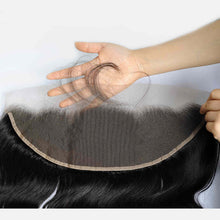 Load image into Gallery viewer, NY Virgin Remy Hair 10a 13x4 Ear To Ear Full Lace Frontal Closure Brazilian Body wave Frontal Virgin Human Hair
