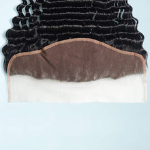 Load image into Gallery viewer, NY Virgin Hair 9a Ear To Ear 13x4 Deep Wave Lace Frontal Closure Swiss Lace Frontal Closure