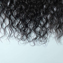 Load image into Gallery viewer, NY Virgin Hair 9a Water Wave 13x4 Lace Frontal Closure Ear To Ear Grade Virgin Human Hair Frontal Natural Black Color