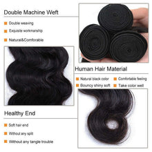 Load image into Gallery viewer, NY Virgin Remy Hair 8A Human Hair Extensions Brazilian Body Wave 2 Bundles