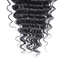 Load image into Gallery viewer, NY Virgin Hair 8a Deep wave Brazilian Virgin Human Hair 4x4 Lace Closure