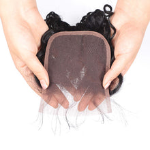 Load image into Gallery viewer, NY Virgin Hair 8a Deep wave Brazilian Virgin Human Hair 4x4 Lace Closure