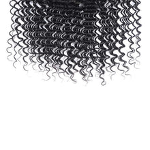 Load image into Gallery viewer, NY virgin Hair 8a Deep wave 13x4 Brown Lace Frontal 100% Human Hair