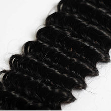 Load image into Gallery viewer, 10A Deep Wave Human Hair Extensions 2 Bundles Brazilian Hair
