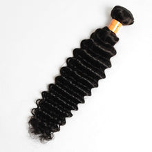 Load image into Gallery viewer, 10A Deep Wave Human Hair Extensions 2 Bundles Brazilian Hair
