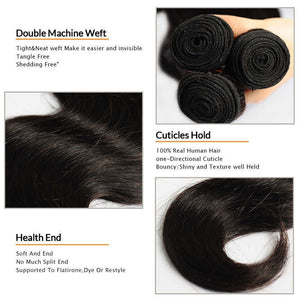 NY Virgin Remy Hair 10A Body Wave Human Hair 2 Bundles