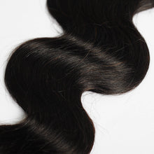 Load image into Gallery viewer, 10a Hair Body Wave Human Hair Weave Bundles 4pc Virgin Hair Bundles Natural Black Hair Extensions
