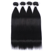 Load image into Gallery viewer, 8A Brazilian Straight Human Hair Extensions 4 Bundles Deals
