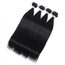 Load image into Gallery viewer, 8A Brazilian Straight Human Hair Extensions 4 Bundles Deals
