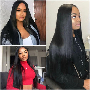 9A Straight Human Hair Extensions 1 Or 2 Bundles Virgin Hair