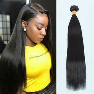 9A Straight Human Hair Extensions 1 Or 2 Bundles Virgin Hair