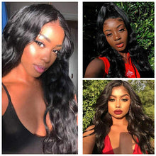 Load image into Gallery viewer, NY Virgin Hair 9a body wave human hair 4 bundles9a Body Wave Hair 4 Bundles Double Machine Weft 100% Virgin Human Hair Weave
