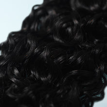 Load image into Gallery viewer, 9a Water Wave 4 Bundles Human Hair Bundles 9A Unprocessed Virgin n Hair Weave Natural Black Color

