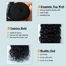 Load image into Gallery viewer, NY Virgin Hair 9a water wave human hair 4 bundles
