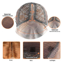 Load image into Gallery viewer, Blonde Lace Front Human Hair Wigs Brazilian Body Wave Transparent Lace Front Wigs
