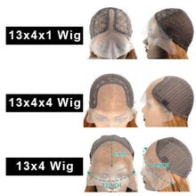 Load image into Gallery viewer, 99J Lace Front Wig Straight Human Hair For Women Peruvian Deep Part Wig
