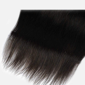 Straight human hair