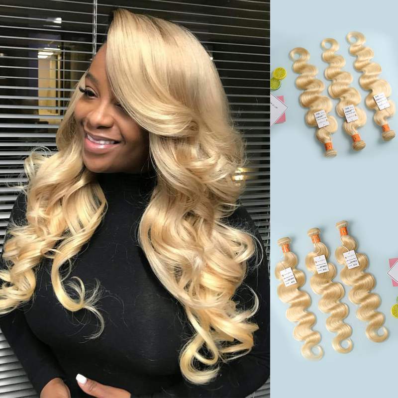 NY Virgin Hair 613 Straight human hair 3 bundles