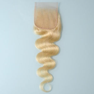NY Virgin Hair 613 Body Wave human hair 4 Bundles+4x4 Lace Closure