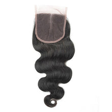 Load image into Gallery viewer, NY Virgin Hair 8a Brazilian Body Wave 3 Bundles With 4x4 Closure 100% Human Hair
