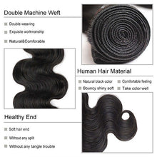 Load image into Gallery viewer, NY Virgin Hair 8a Brazilian Body Wave Human Hair Weave 3 Bundles
