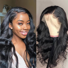 Load image into Gallery viewer, NY Virgin Hair Body Wave 13x4 Lace Frontal Wigs Brazilian Human Hair Wigs
