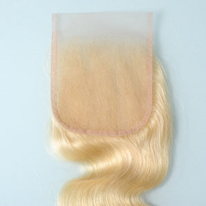 NY Virgin Hair 613 Straight human hair 4x4 lace closure