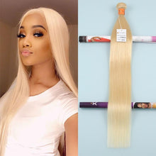 Load image into Gallery viewer, NY Virgin Hair Honey Blonde Bundles Brazilian Virgin Straight Human Hair 613 Bundle - NYvirginhair
