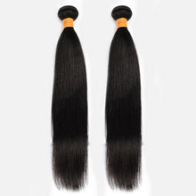 Load image into Gallery viewer, NY Virgin Remy Hair 10A Straight Human Hair Weave 2 Bundles
