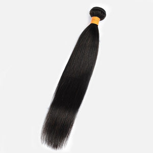 NY Virgin Remy Hair 10A Straight Human Hair Weave 2 Bundles