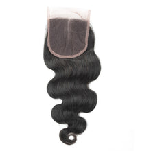 Load image into Gallery viewer, NY Virgin Hair 8a Brazilian Body Wave 4 Bundles With 4x4 Closure Human Hair Extensions
