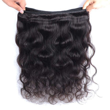 Load image into Gallery viewer, NY Virgin Hair 8a Brazilian Body Wave 4 Bundles With 4x4 Closure Human Hair Extensions
