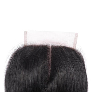 Straight human hair