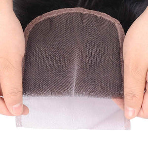 Straight human hair