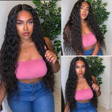 Load image into Gallery viewer, Water Wave Human Hair Wig 13x4 Lace Frontal Wig Peruvian Hair
